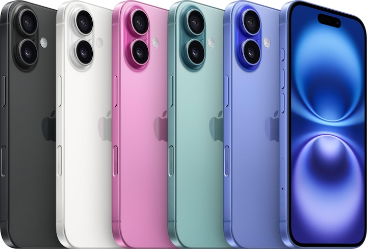 Immagine prodotto Apple iPhone 16 (512 GB, Blu oltremare, 6.10", SIM + eSIM, 48 Mpx, 5G)