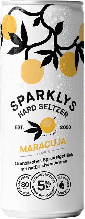 Sparklys Hard seltzer passion fruit (1 x 25 cl)