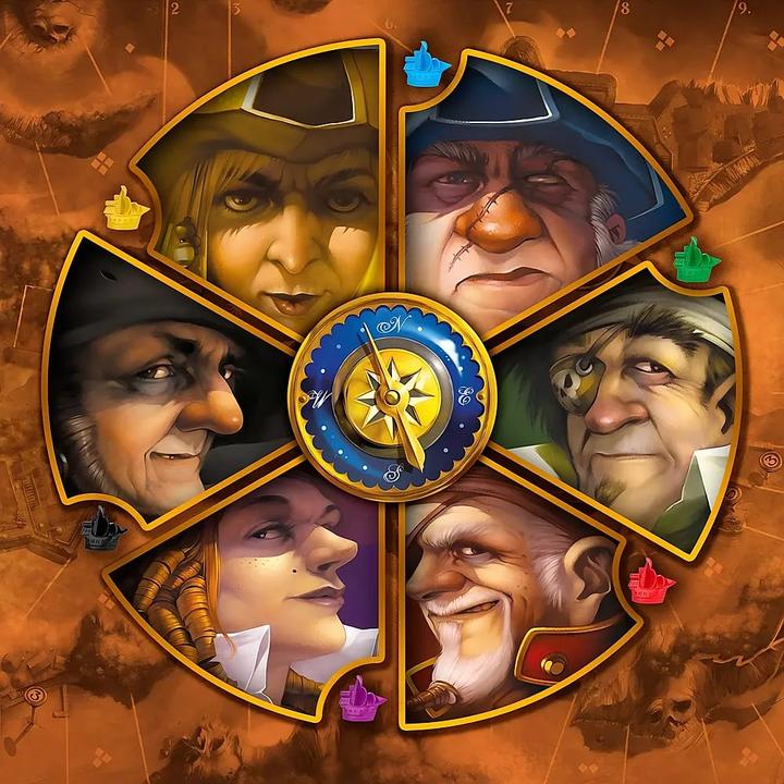 Produktbild Asmodée Jamaica (Italienisch, 2 - 6 Spieler)