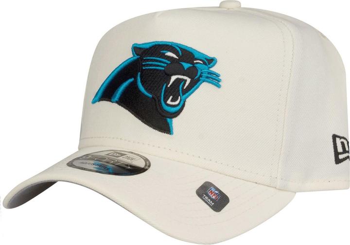 Produktbild New Era 9Forty A-Frame Cap - Carolina Panthers chrome white (One Size)
