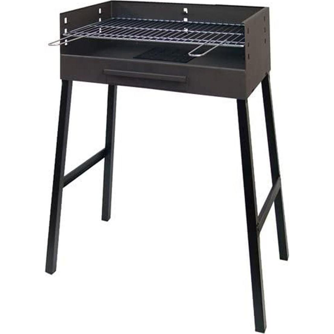 Imex el zorro, Holzkohlegrill, Kohlegrill mit Standbeinen Grill Schwarz (69 x 40 x 92 cm)
