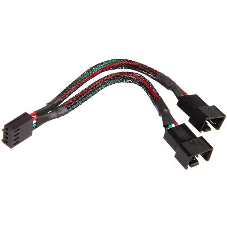 Thumbnail - Aqua Computer aquabus Y-Kabel 4polig, Wasserkühlung Überwachung, Schwarz