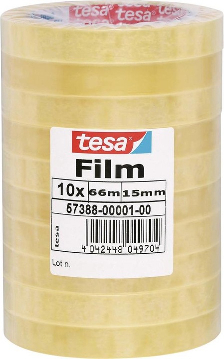 Actual product image tesa Tesafilm 10x STANDARD adhesive tape (15 mm)