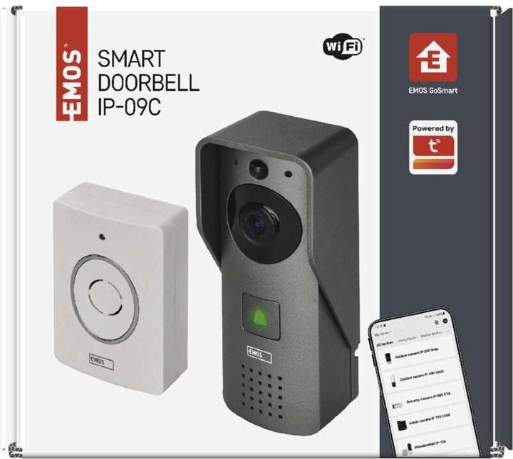 Image du produit Emos GoSmart Carillon vidéo sans fil IP-09C avec WiFi