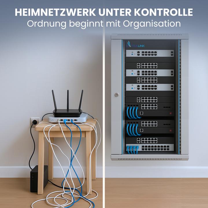 Produktbild Extralink 18U 600mm (18 HE, 19 Zoll Rack)