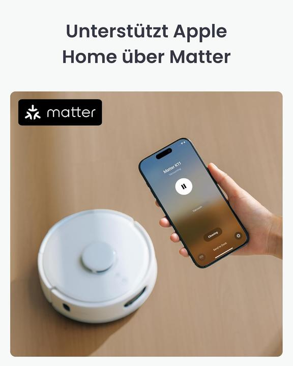 Actual product image SwitchBot Saugroboter K11+ (6000 Pa)