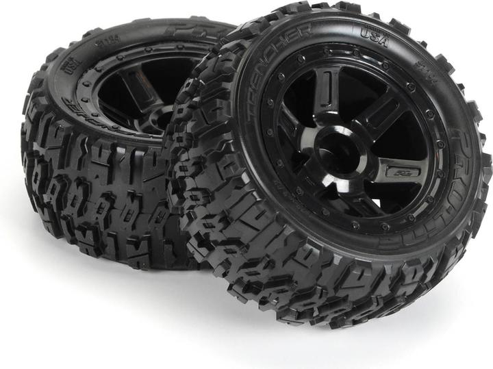 Image du produit Pro-Line Trencher 2.2pouces M2 sur jante Desperado