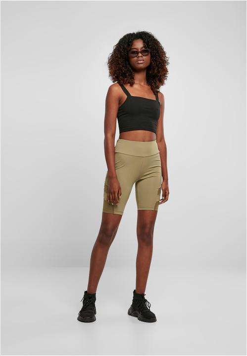 Produktbild Urban Classics Ladies High Waist Tech Mesh Cycle Shorts (4XL)