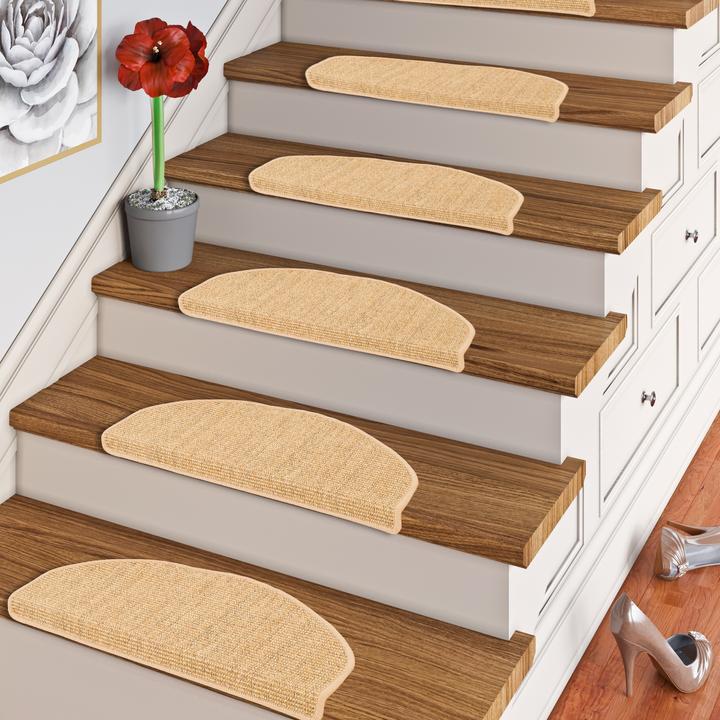 Produktbild Pergamon Natur Sisal Stufenmatten 15er-Set (24 x 65 cm)