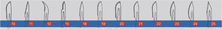 Image du produit Mediware Scalpels à usage unique, emballage individuel stérile, figure 23