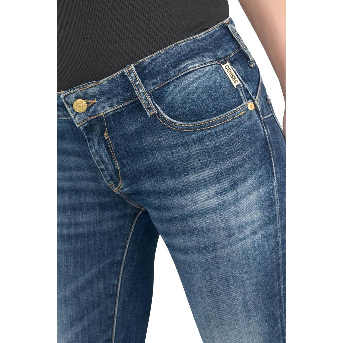 Le Temps Des Cerises, Damen, Jeans, Yipsi N°2, Blau, (44)