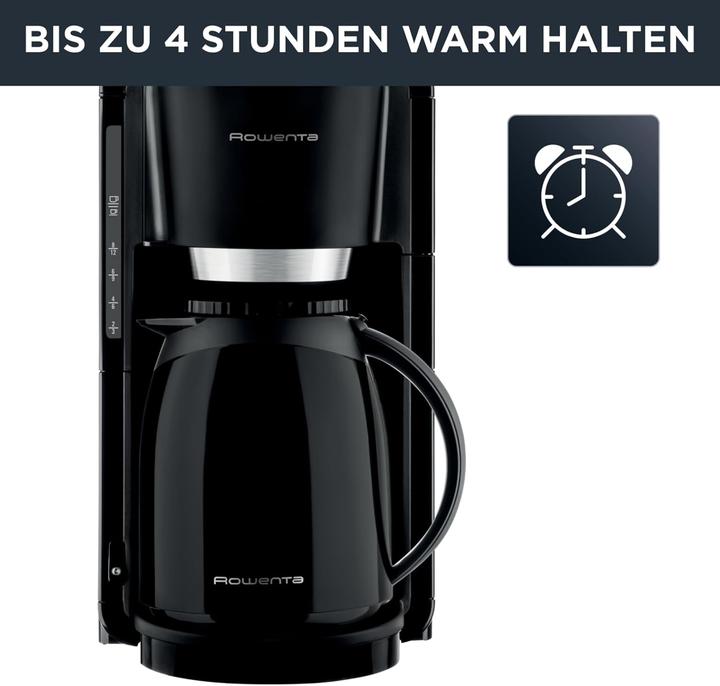Produktbild Rowenta Filter- Kaffeemaschine Schwarz Single