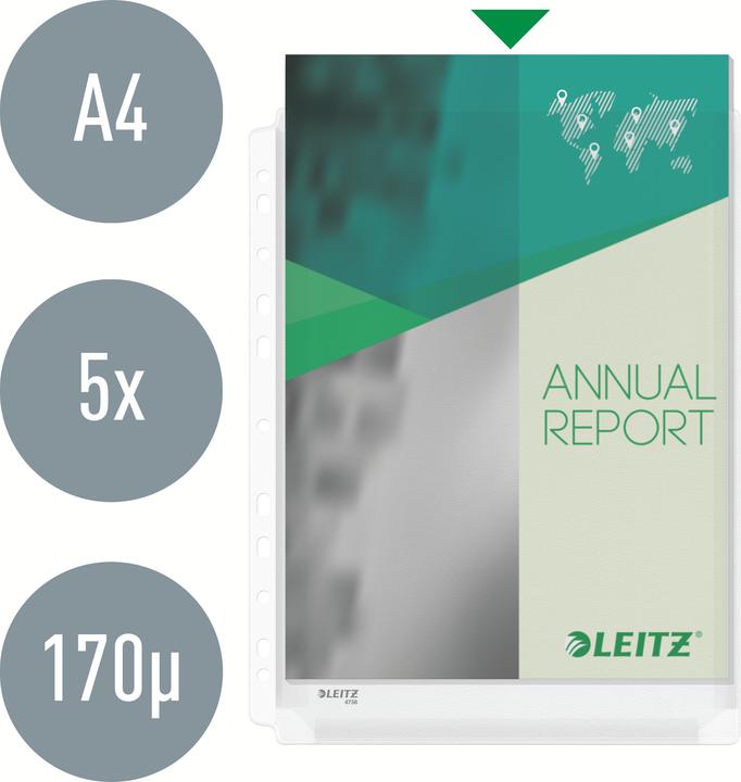 Image du produit Leitz Sac de présentation PP Maxi (A4, 5x)