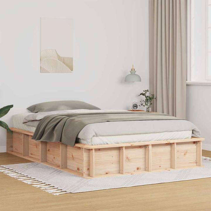 Actual product image vidaXL Bettrahmen (135 x 190 cm)