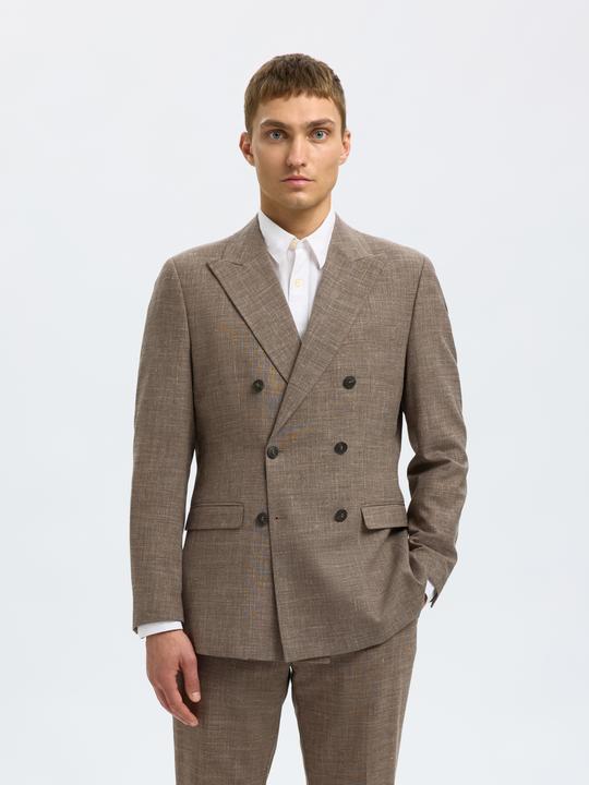 Produktbild Selected Slim Fit Zweireihiger Blazer (58)