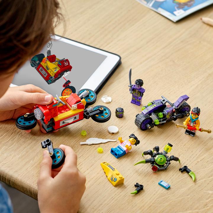 Actual product image LEGO Monkie Kid Cloud Bike (80018, LEGO Monkie Kid)