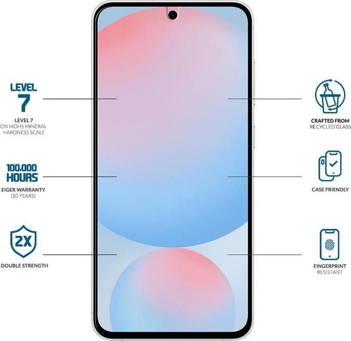 Immagine prodotto Eiger Mountain Glass Bordo Chiaro (1 pz., Samsung Galaxy S26+)