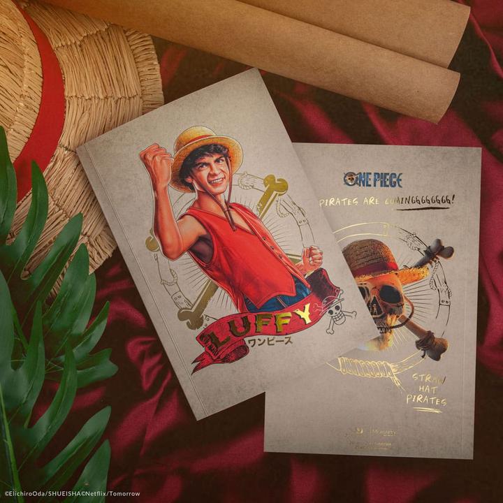 Image du produit Cinereplicas One Piece Carnet de notes Luffy (Couverture souple)