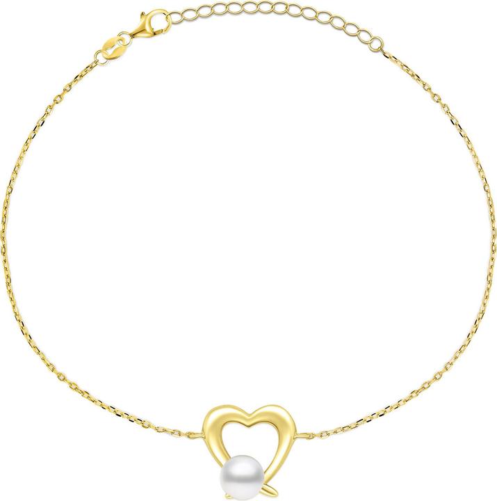 Immagine prodotto Brilio Argento - Elegante bracciale placcato oro con vera perla BRC28Y