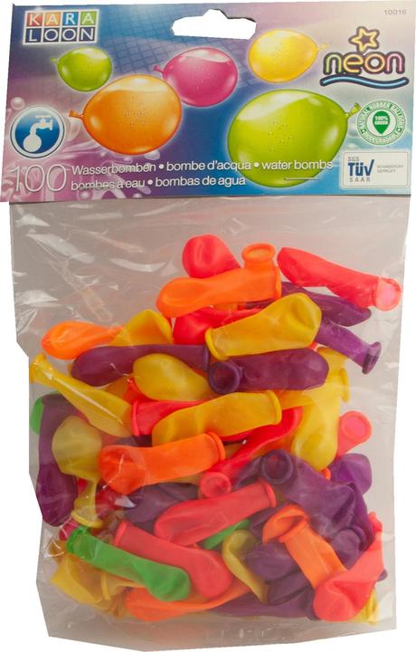 Karaloon Wasserbombe neon 100er Beutel (100 x)