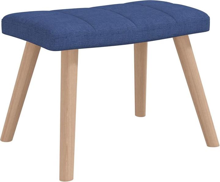 Actual product image vidaXL Schaukelstuhl mit Hocker