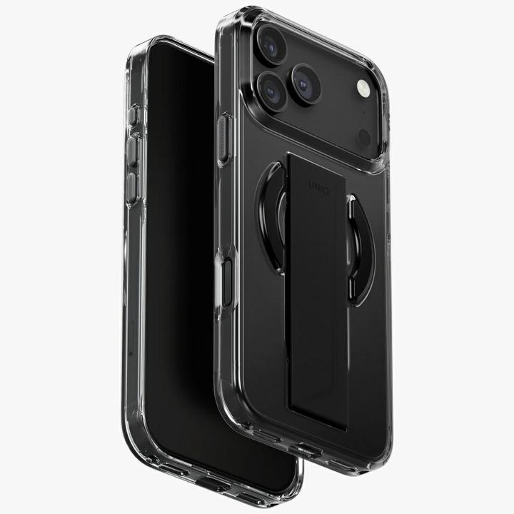 Produktbild Uniq Heldro Air Case for iPhone 17 Pro Max Magclick Charging Black (Apple iPhone 17 Pro Max)