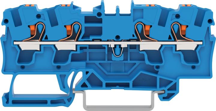 Image du produit Wago Borne de passage 6.20 mm Push-