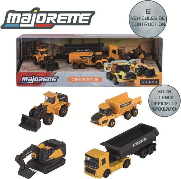 Produktbild Majorette Volvo Construction 4er Geschenkset