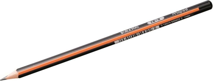 Actual product image Maped BLACK'PEPS pencil, hardness grade: 2B (2B, 1x)
