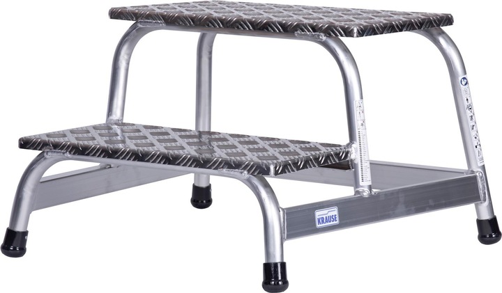 Actual product image Krause 805027 Step stool aluminum (Stile, 68 cm)
