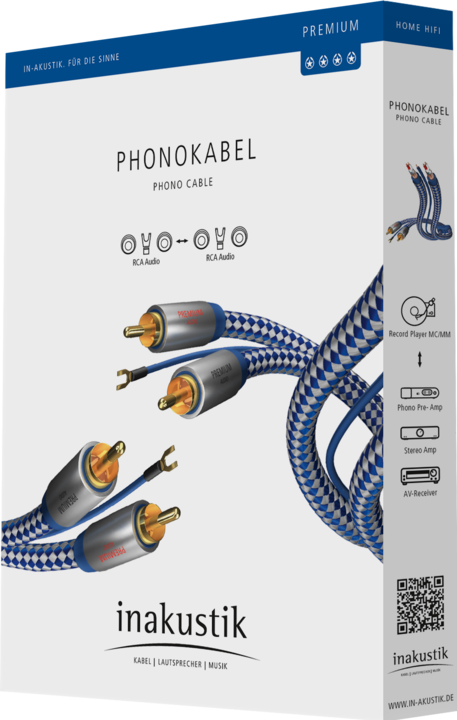 Produktbild Inakustik Premium Phonokabel (2 m, Cinch)
