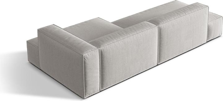 Actual product image Micadoni Modular Right Corner Sofa, "Nuria", 4 Seats, 147x312x72 Made in Europe (Corner sofa, Modular sofa)
