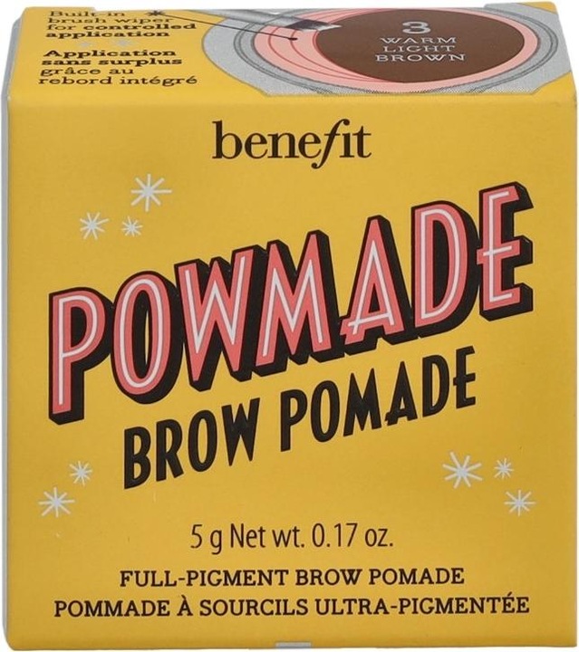 Actual product image BeneFit Cosmetics Powmade Brow Pomade (3 Warm Brown)
