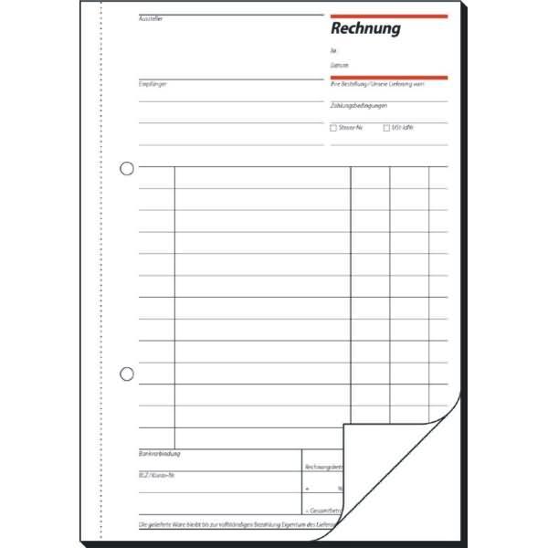 Produktbild Sigel Rechnungen (50x)