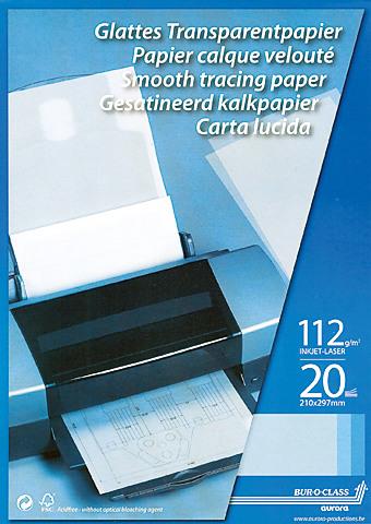 Actual product image Aurora Transparent paper blocks (A4, Plain)