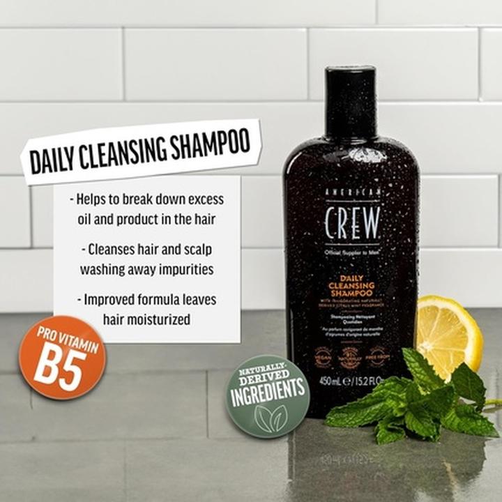 Immagine prodotto American Crew Daily Cleanser (1000 ml, Shampoo liquido)