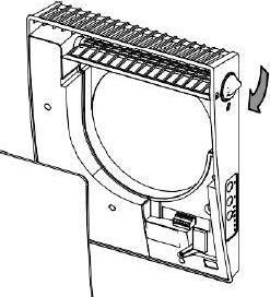 Actual product image Siku Indedel til ventilator med varmegenvinding Sphere Wifi 160 inkl. printplade, men excl. front.