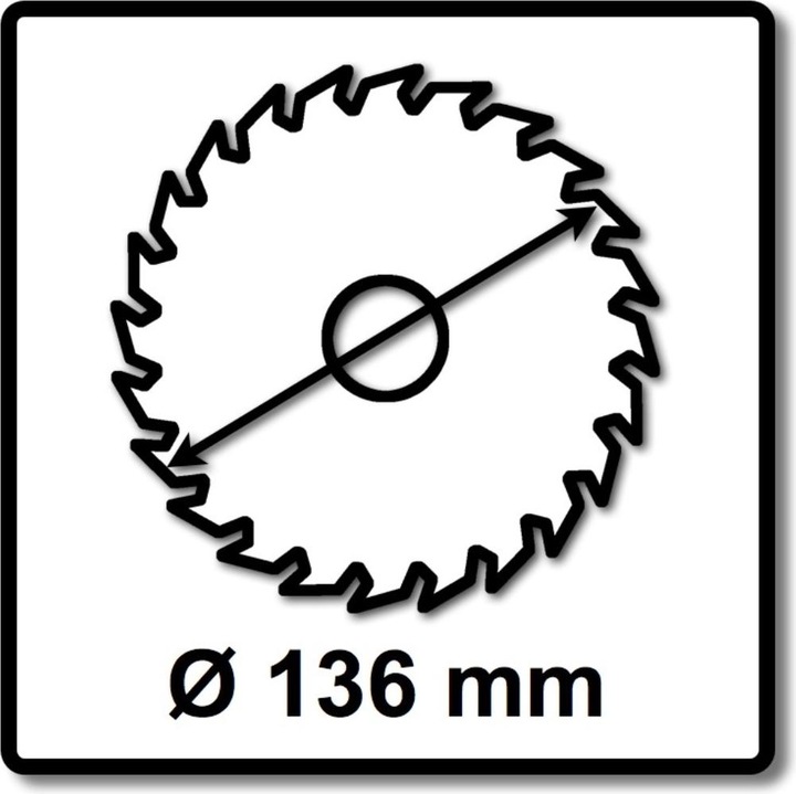 Actual product image Bosch Professional Zubehör Cordless circular saw blade Expert for Stainless Steel, 136 x 1.5/1.2 x 20, 30 teeth