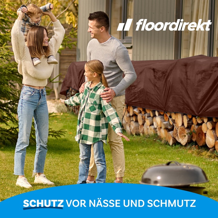 Immagine prodotto Floordirekt Abdeckplane 80 g/m² (0,6 x 1 m)