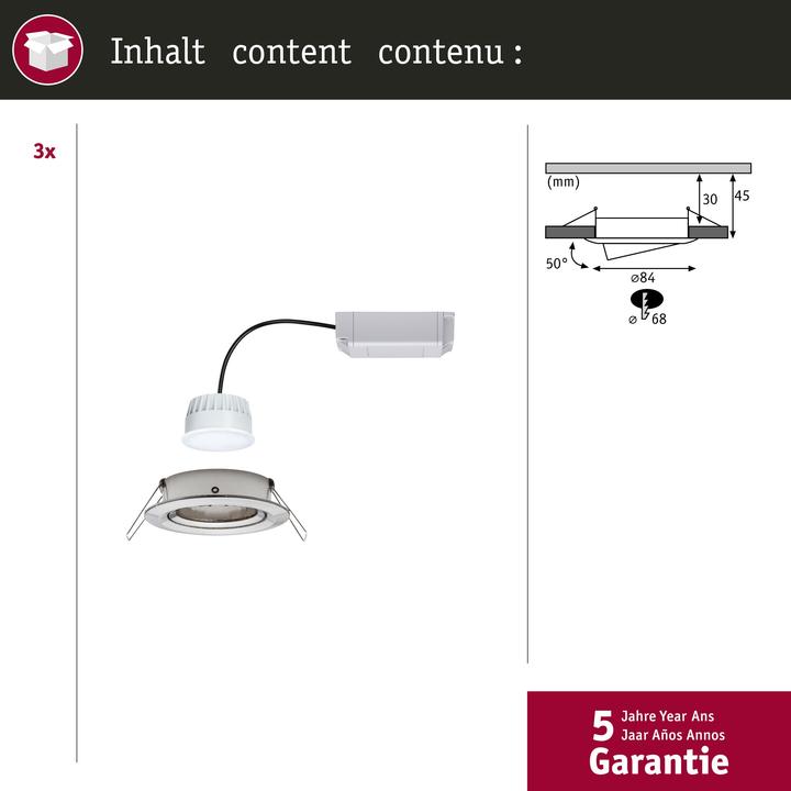 Produktbild Paulmann Nova Plus Set (460 lm)