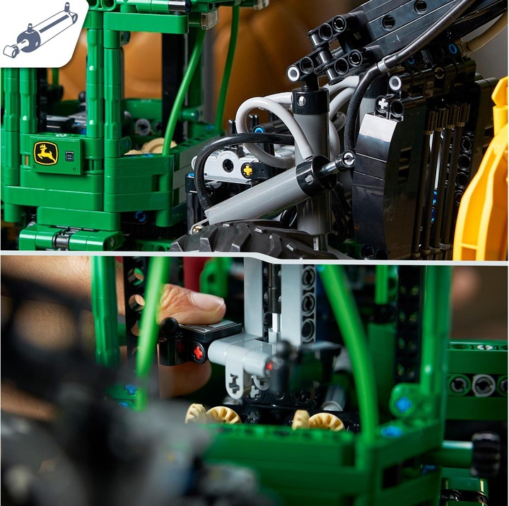 Actual product image LEGO John Deere 948L-II Skidder (42157, LEGO Technic)