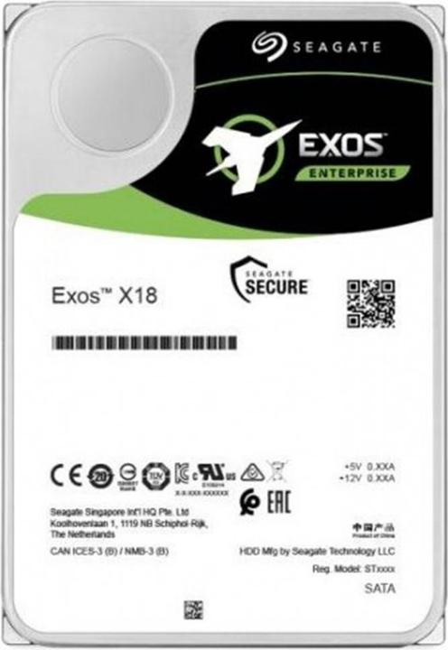 Actual product image Seagate Exos X18 SED (10 TB, 3.5")