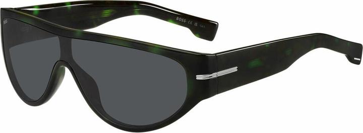 Grün-schwarz meliert