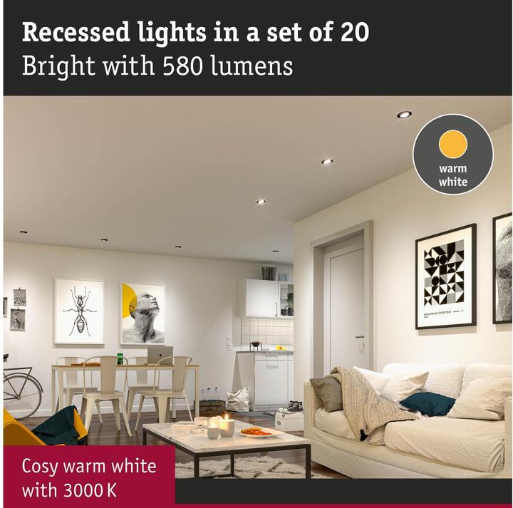 Actual product image Paulmann Recessed luminaires (580 lm)