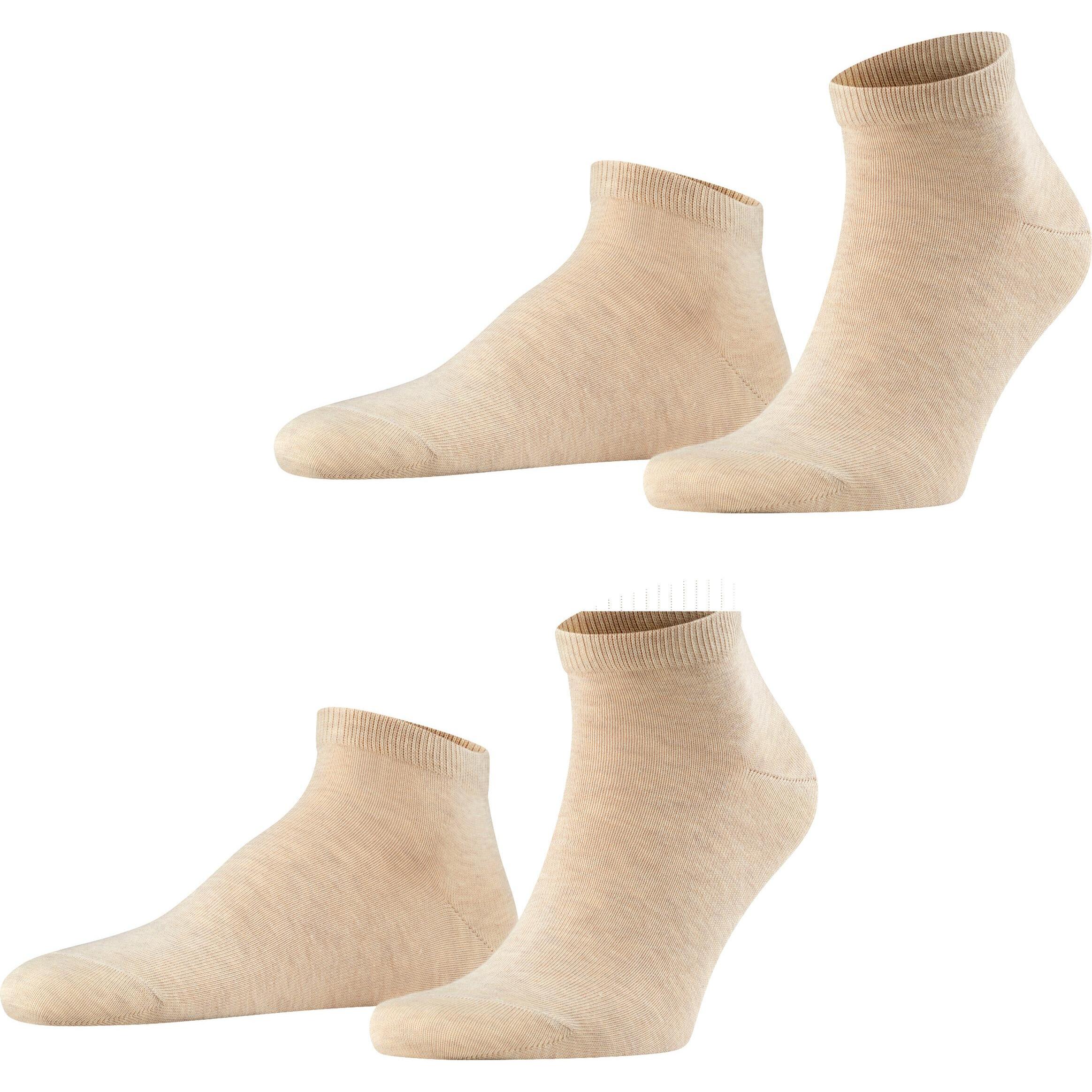 Falke, Herren, Socken, Happy SN, Beige, (2er Pack, 39 - 42)