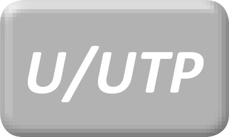 Cavo Patch UTP Cat.6A Sottile LSOH Bianco 0,15 M - RJ45 Per Reti 10 Gigabit, Senza Alogeni, Flessibile