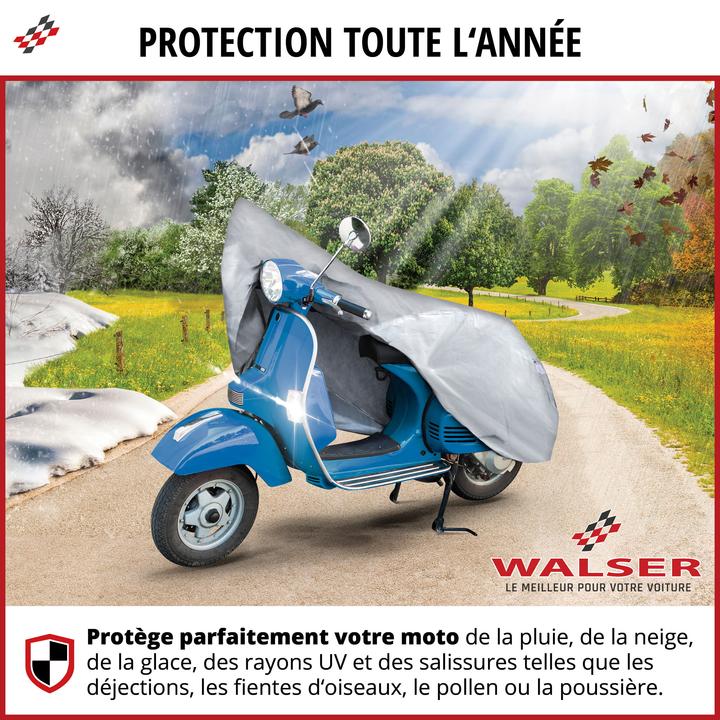 Produktbild Walser Motorrad Abdeckplane All Weather Basic S, Vespa-Abdeckplane, Motorrad-Garage wasserdicht -