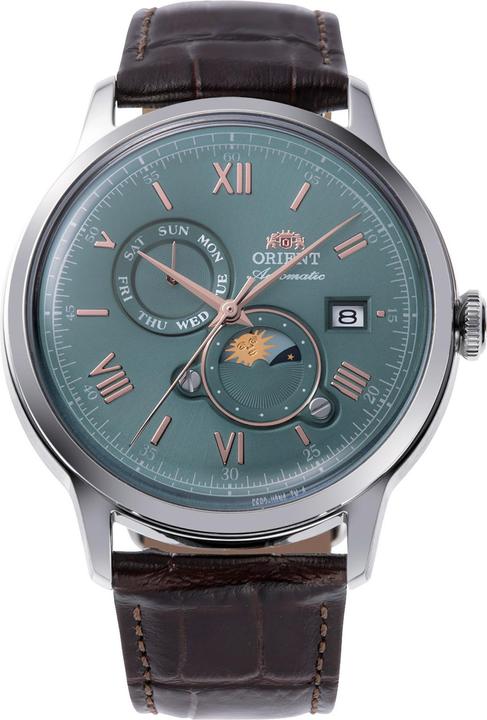 Orient Bambino Sun & Moon (Analogue wristwatch, 41 mm)