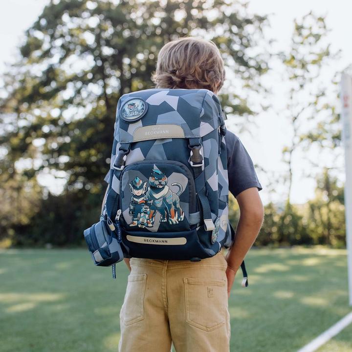 Immagine prodotto Beckmann Zaino scolastico Classic con tasca frontale double-face (22 l)