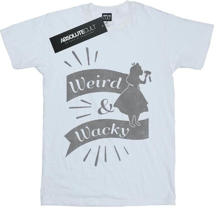 Produktbild Disney Alice im Wunderland TShirt Seltsam und Verrückt (XL)